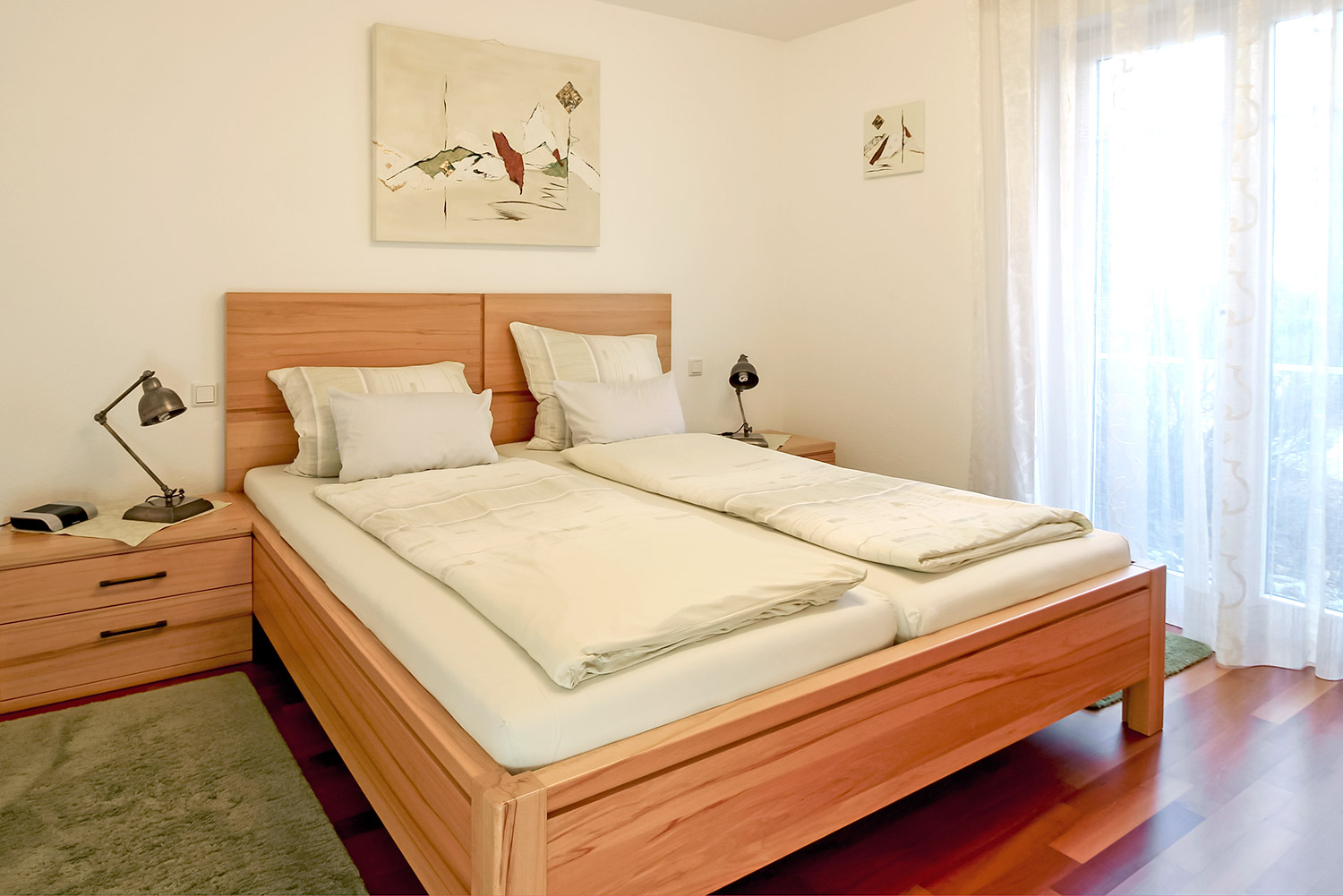 Wohnzimmer Ferienwohnung Alberto